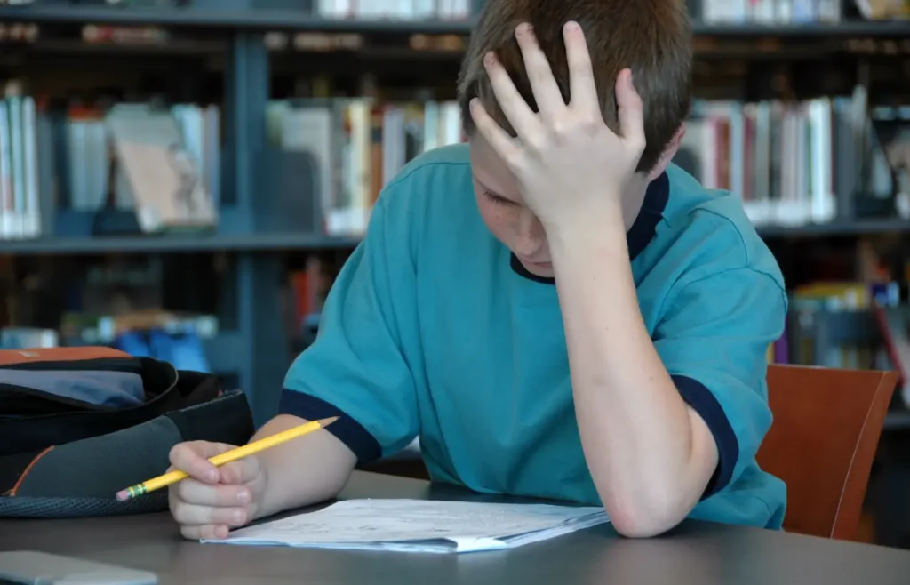 Stress de l'echec scolaire